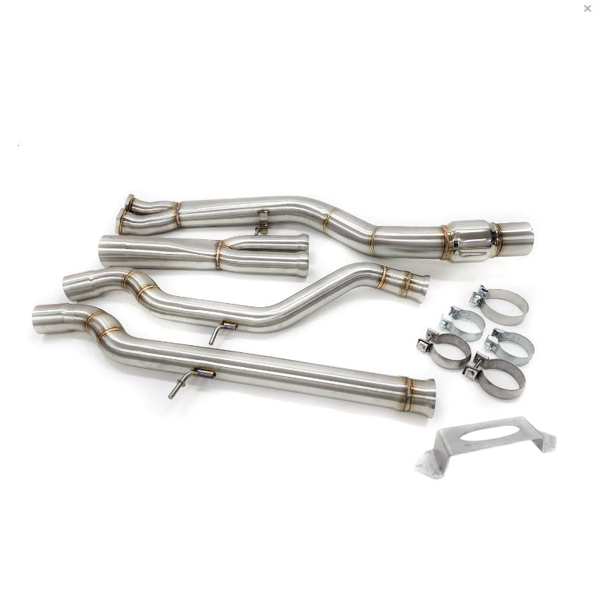 ARM S55 3.5” Resonated Midpipe | Mashimarho