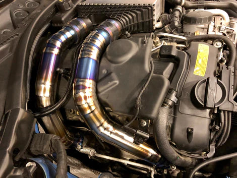 RK Titanium BMW F8X Charge Pipe Kit