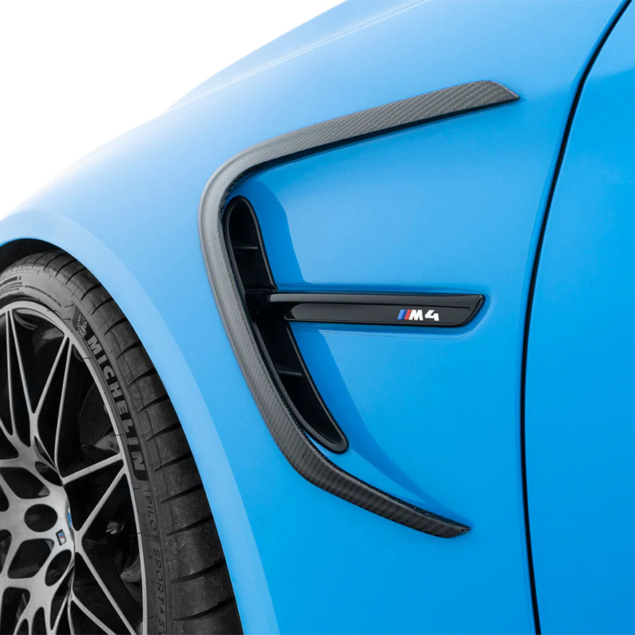 サイド フェンダー ベントカバー  m3 m4 f80 f82 f83 ADRO BMW M4 F82 Carbon Fiber Fender Cover | Mashimarho