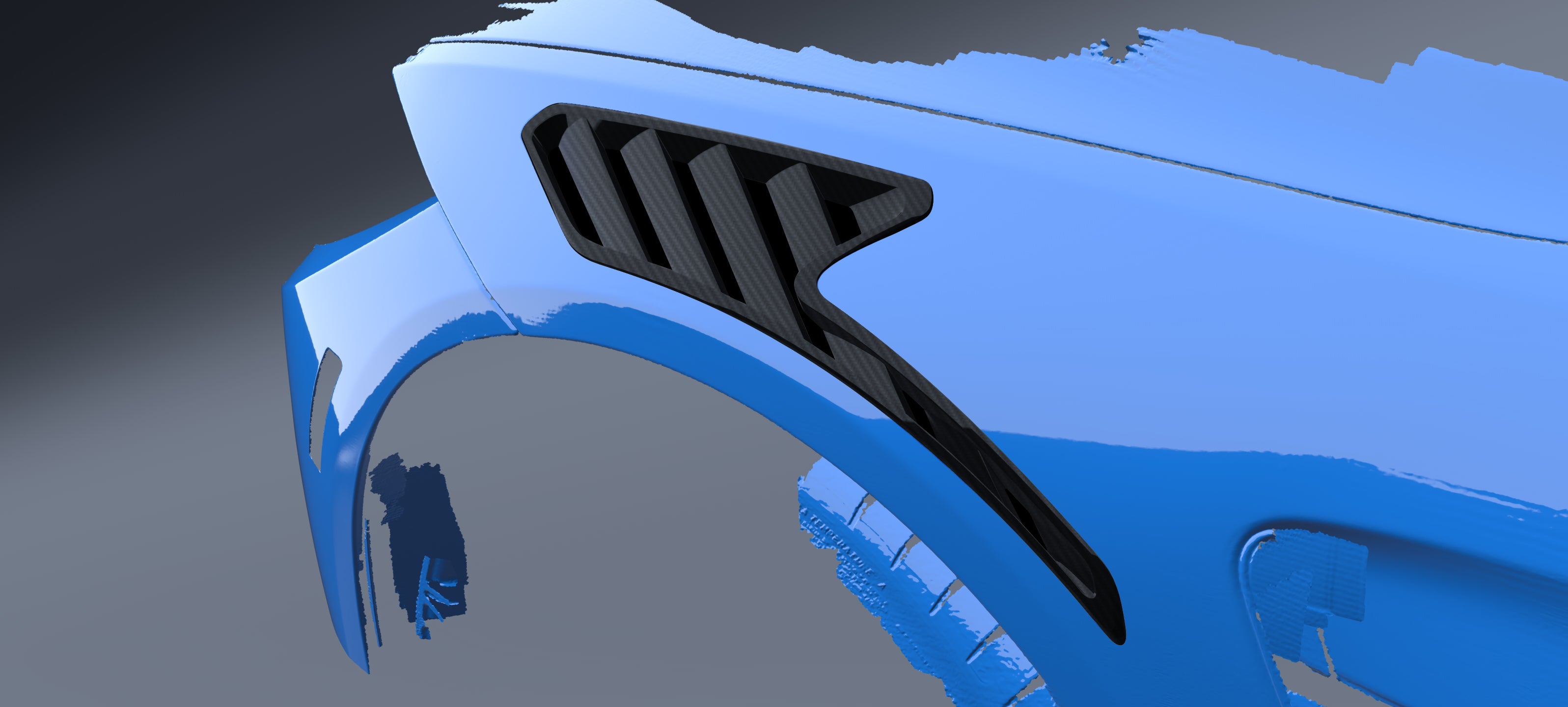 F8X M3 M4 Carbon Fiber Fender Vents - Main Image