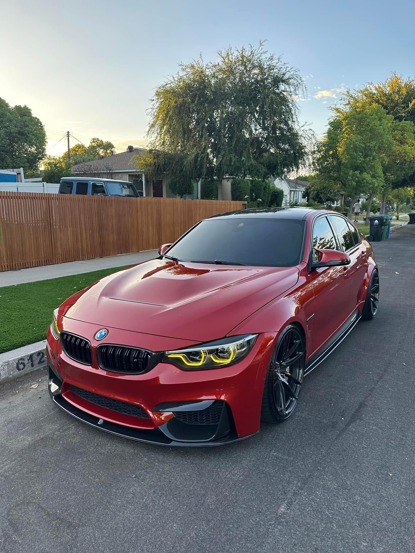 F8X M3 M4 MP Style Carbon Fiber Lip