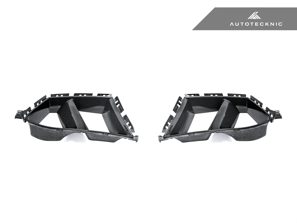 AUTOTECKNIC DRY CARBON LOWER FRONT BUMPER VENT SET - G80 M3 | G82/ G83 M4