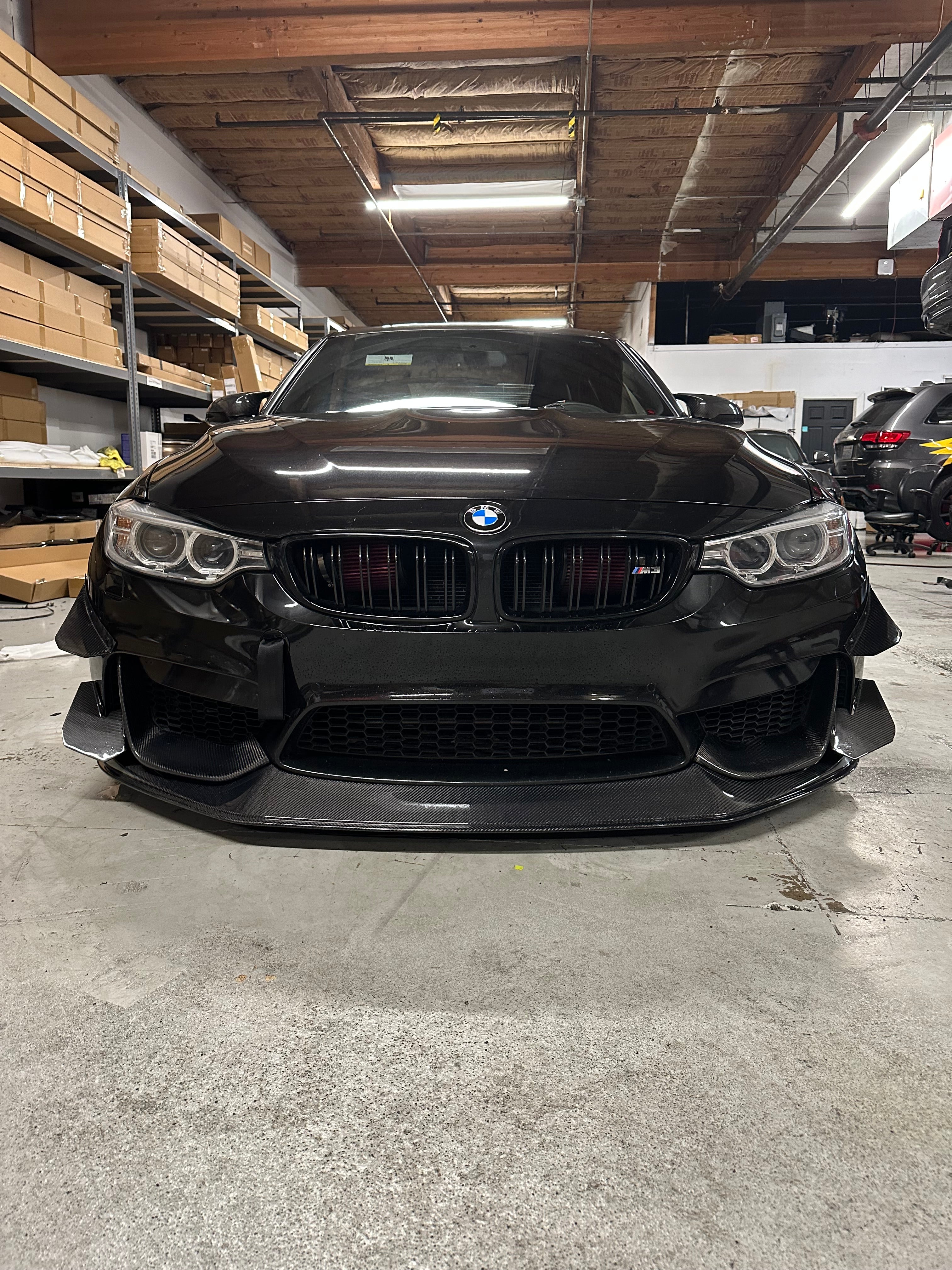 F8X M3 M4 Carbon Fiber Pro Competition Lip