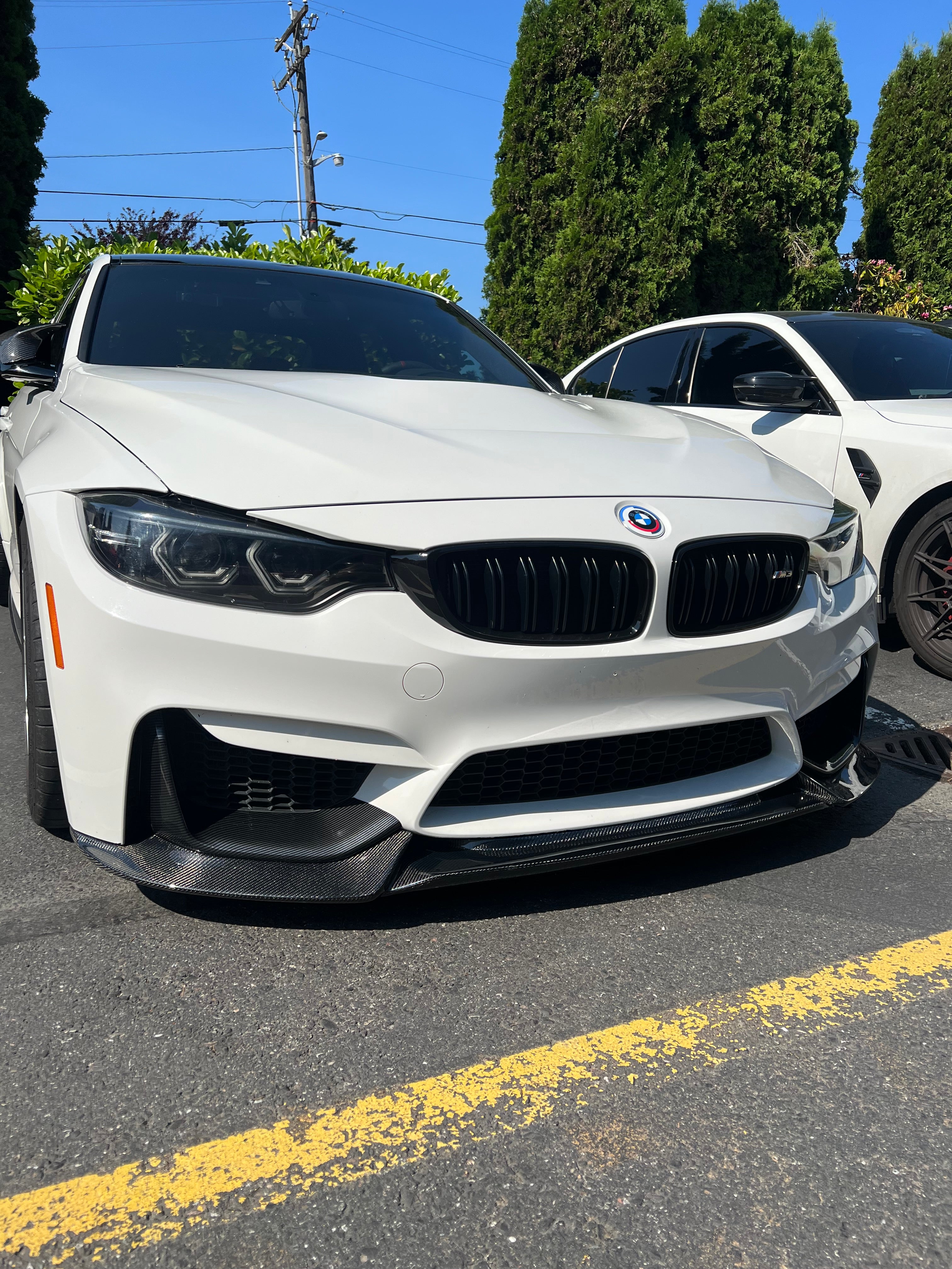 F8X M3 M4 Varis Style Carbon Fiber Lip