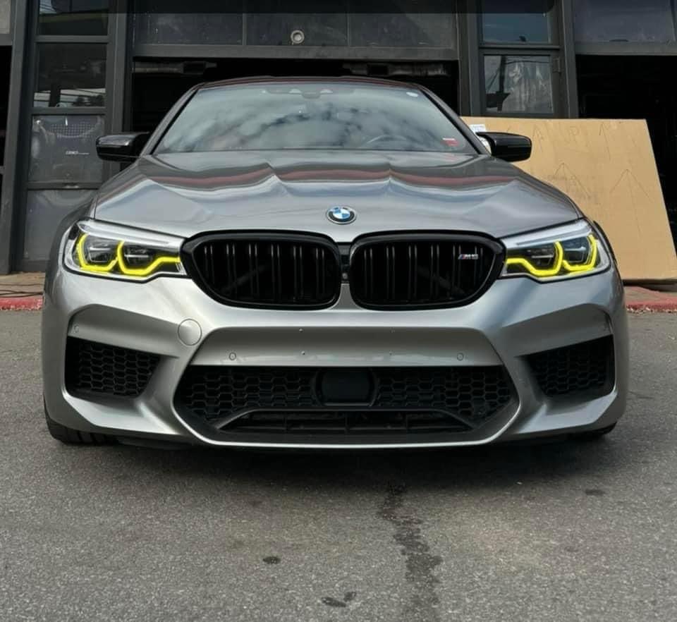 BMW F90 DRL Colored LED Headlight Halo Kit | Mashimarho