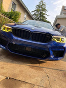 BMW F90 DRL Colored LED Headlight Halo Kit-2