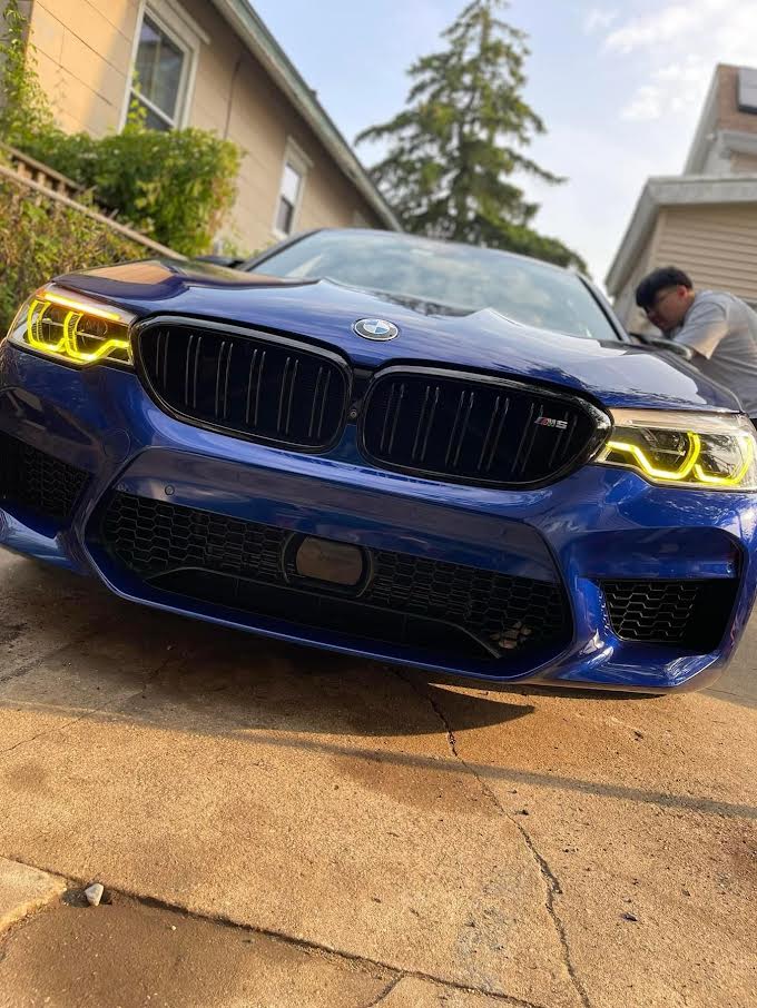 BMW F90 DRL Colored LED Headlight Halo Kit - 0