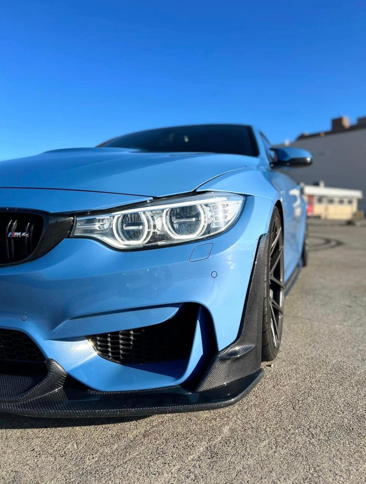 F8X M3 M4 Carbon Fiber Laptorr style Lip