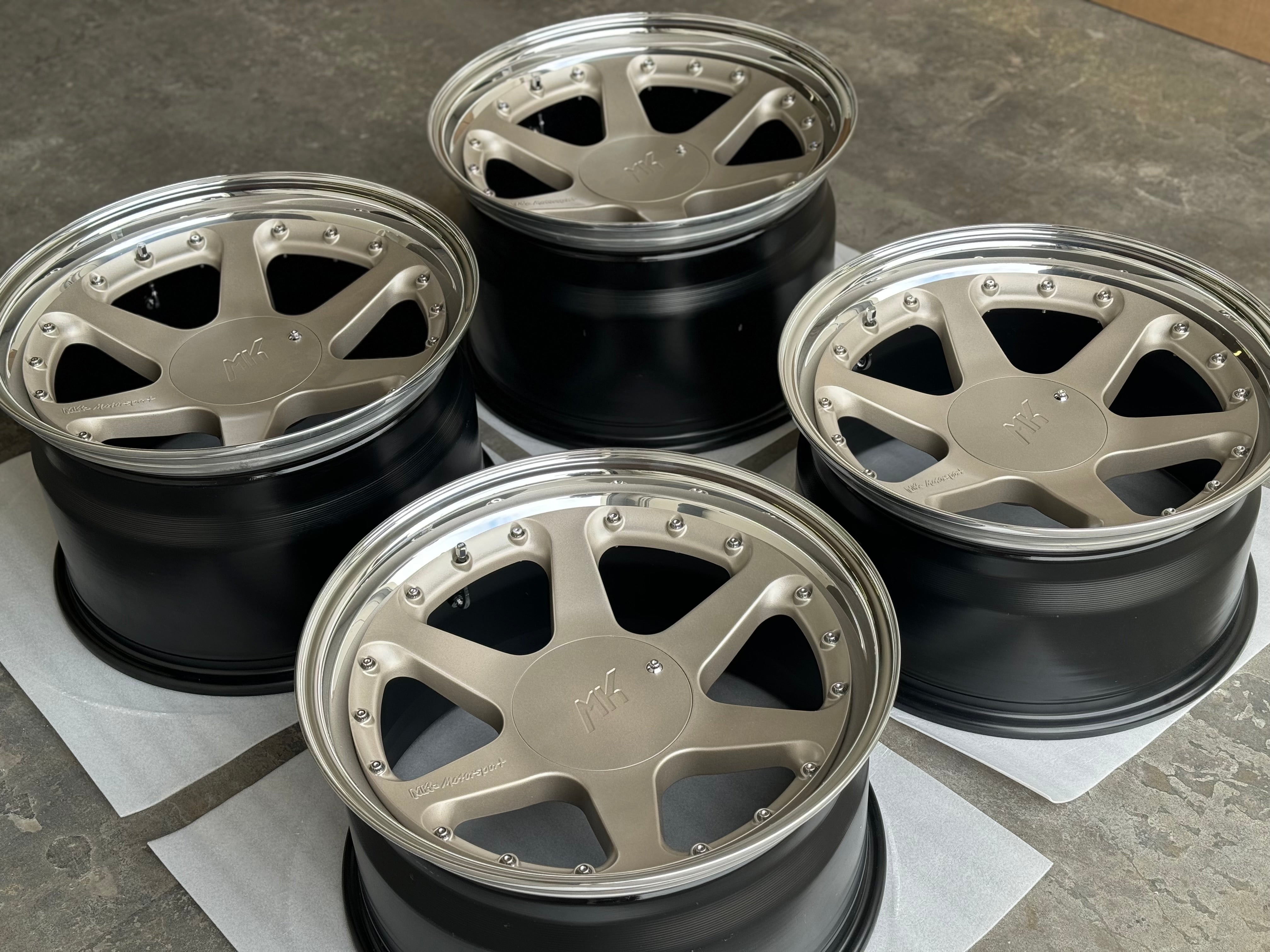 (4) BBS MK Motorsport 5x120 19x10+8 19x12+30