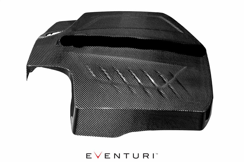 Eventuri BMW F87 M2 N55 Black Carbon Engine Cover - 0