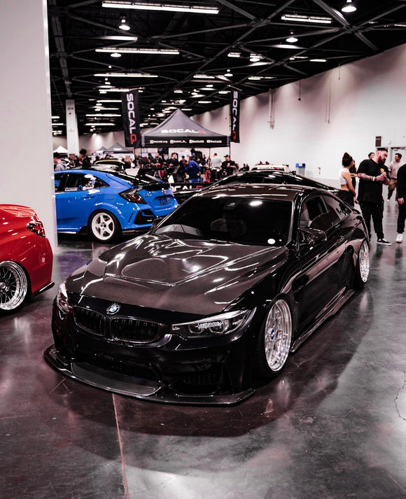 F8X M3 M4 Carbon Fiber Laptorr style Lip