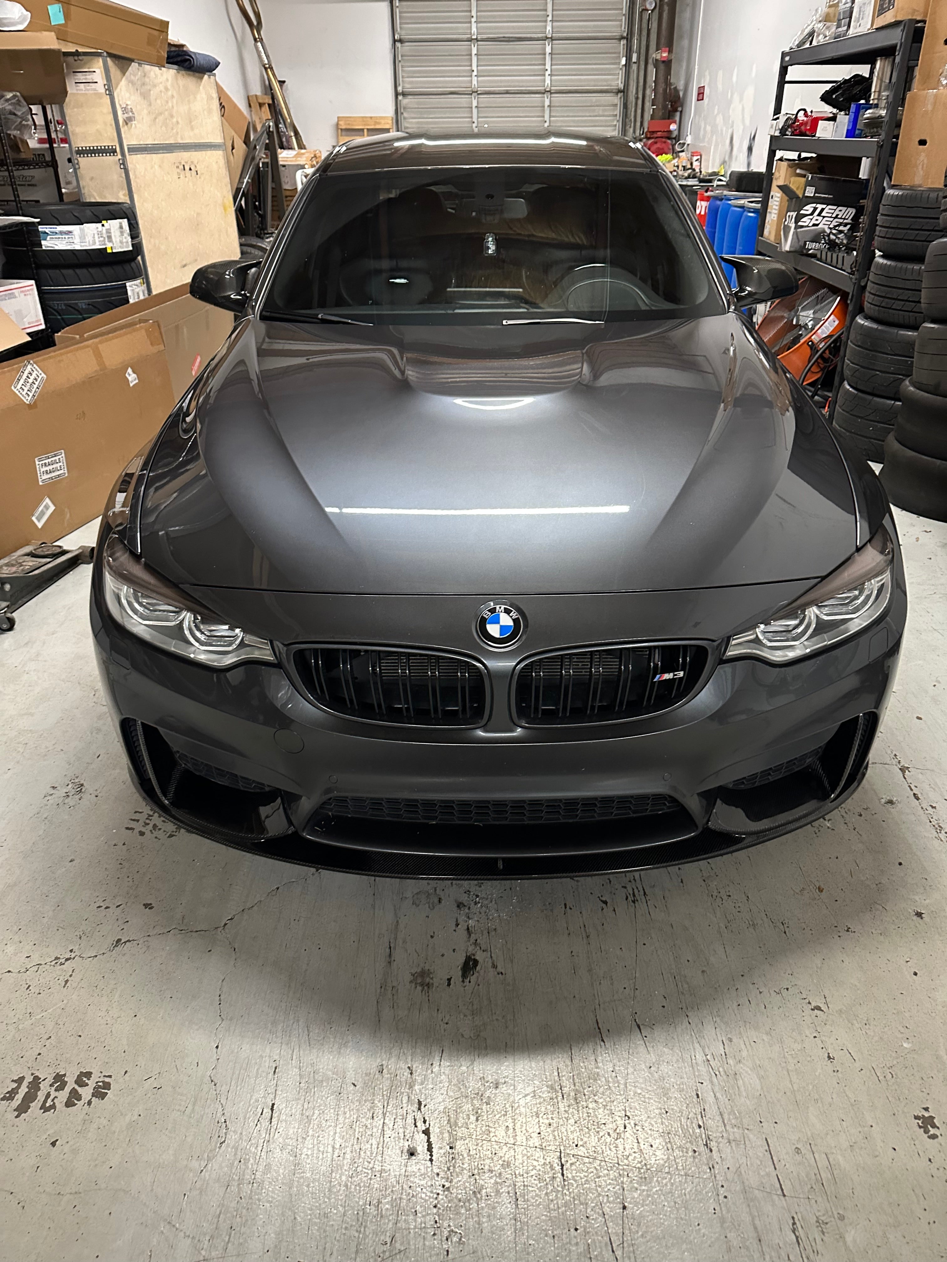 F8X M3 M4 MP Style Carbon Fiber Lip