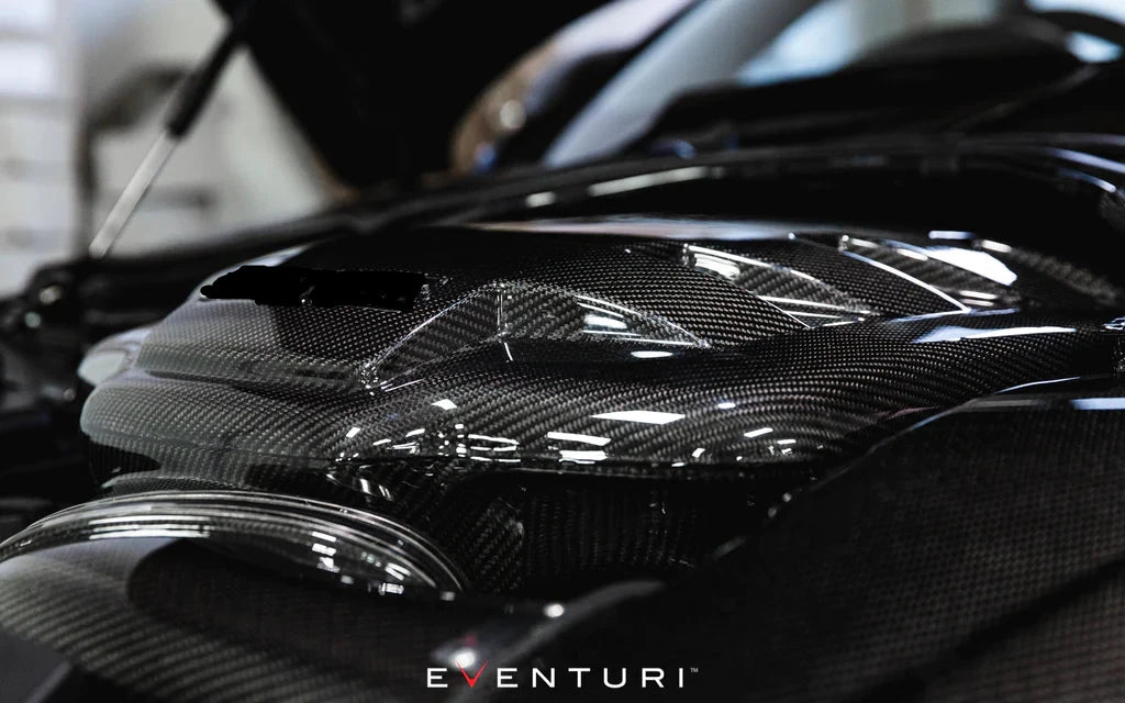 Eventuri BMW E9X M3 (S65) Black Carbon Inlet Plenum