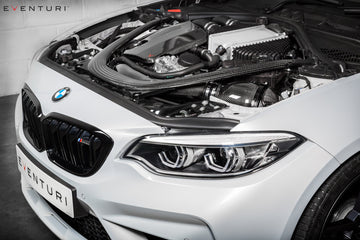 Eventuri BMW F87 M2 Competition / M2 CS S55 Black Carbon Intake System - 0