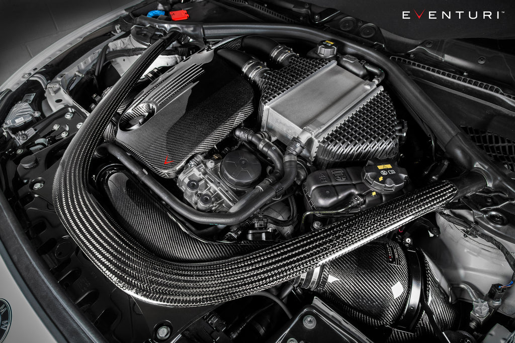 Eventuri BMW F87 M2 Competition / M2 CS S55 Black Carbon Intake System - 0