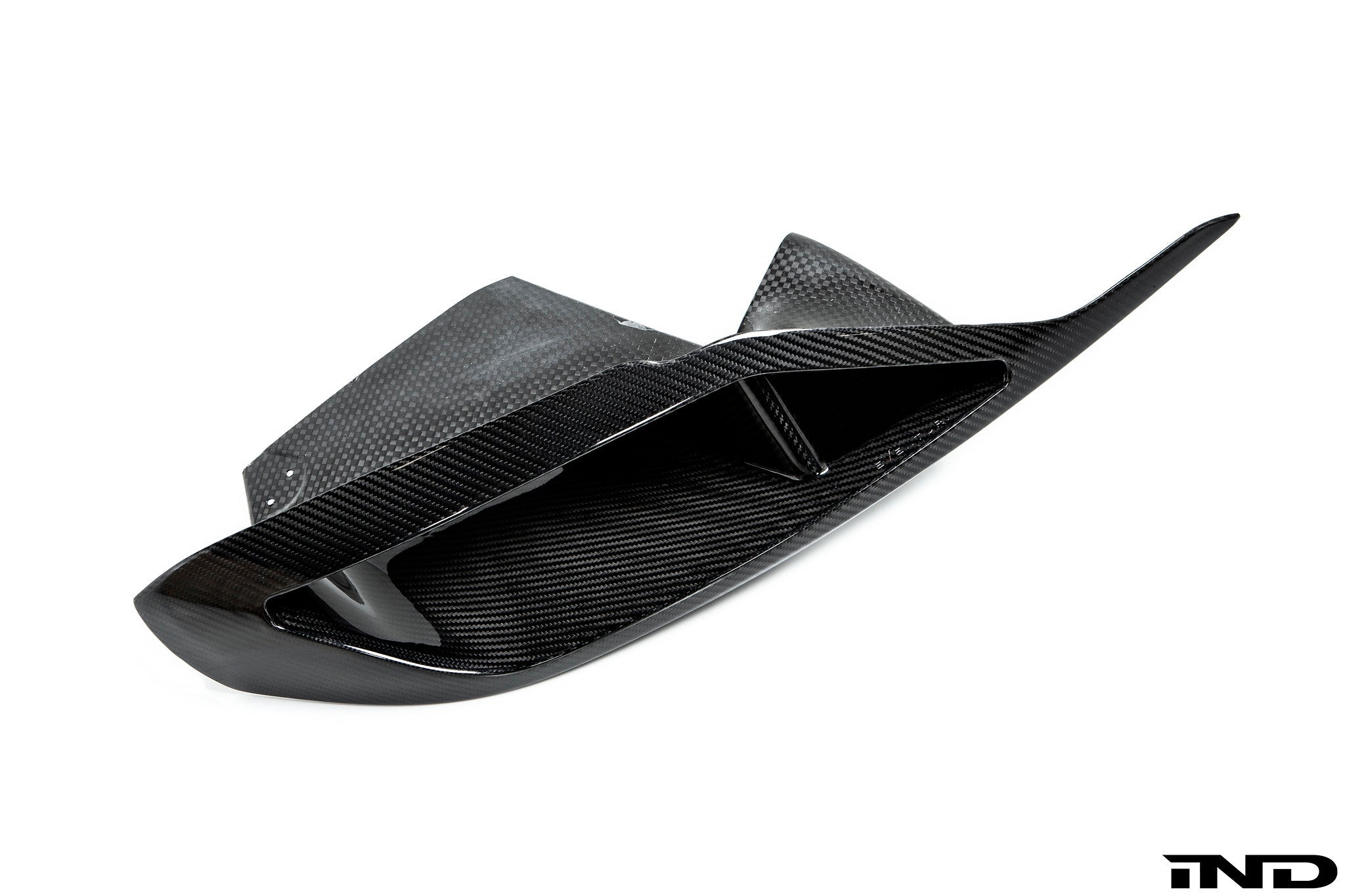 Eventuri Toyota A90 Supra Black Carbon Headlamp Race Duct - 0