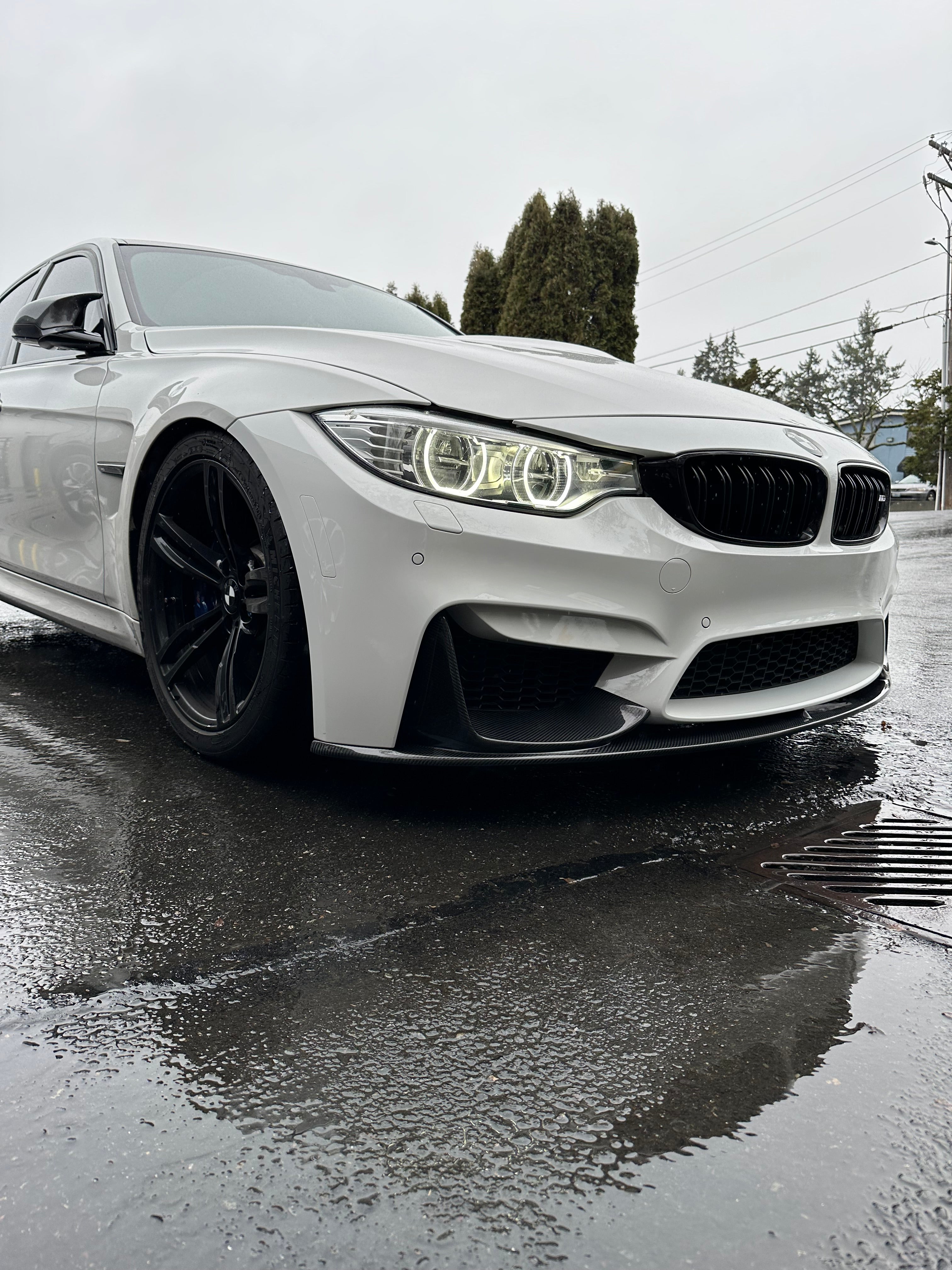 F8X M3 M4 MP Style Carbon Fiber Lip