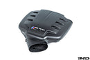 Eventuri BMW E9X M3 (S65) Black Carbon Inlet Plenum - Matte-6