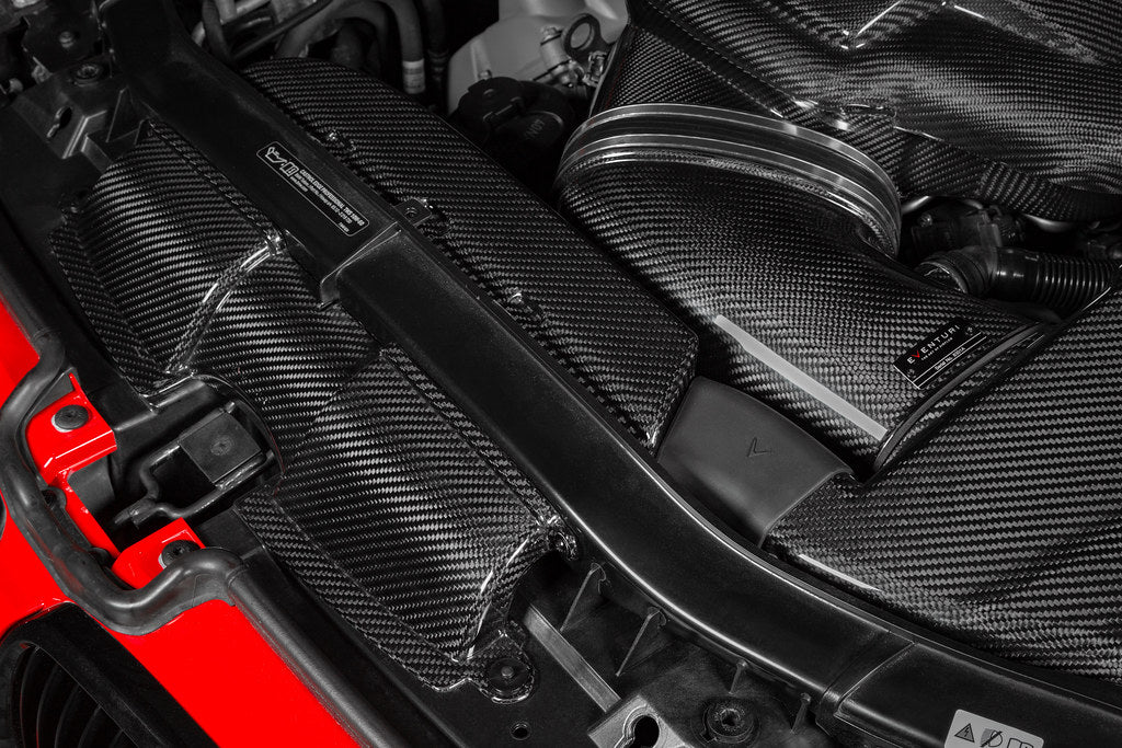 Eventuri BMW E9X M3 Carbon Duct Set - Gloss - 0