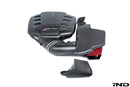 Eventuri BMW E9X M3 (S65) Black Carbon Inlet Plenum - Matte-10