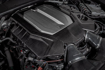 Eventuri Audi C8 RS6 / RS7 Black Carbon Engine Cover - 0