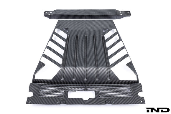 Eventuri Lamborghini Huracan Black Carbon Engine Cover Set