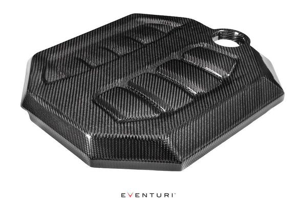 Eventuri VW Golf MK8 GTI / R Black Carbon Engine Cover