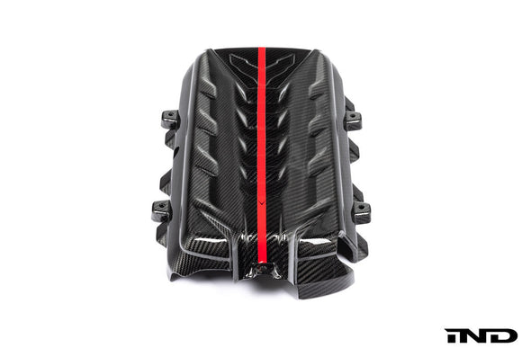 Eventuri Chevrolet C8 Corvette Black Carbon Engine Cover