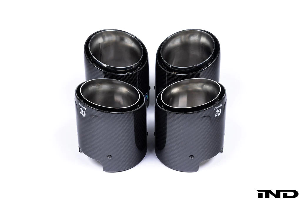 3D Design G8X M2 / M3 / M4 Carbon Exhaust Tip Set