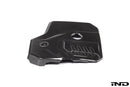 Eventuri BMW B48 Black Carbon Engine Cover-3