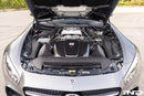 Eventuri Mercedes C190 / R190 AMG GT / GTS / GTR Black Carbon Intake + Engine Cover - Gloss-6