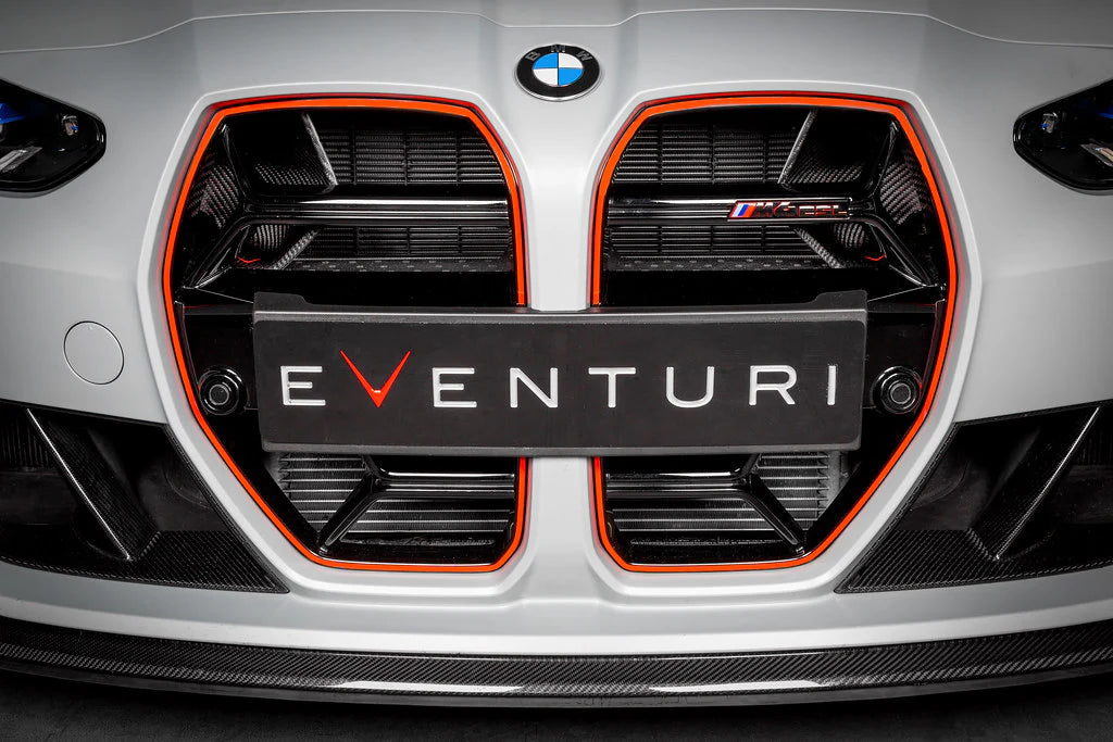 Eventuri BMW G8X M3 / M4 Black Carbon Intake Scoop Set