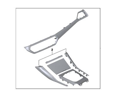 M Performance Carbon Fiber/Alcantara Interior Trim Kit - 0