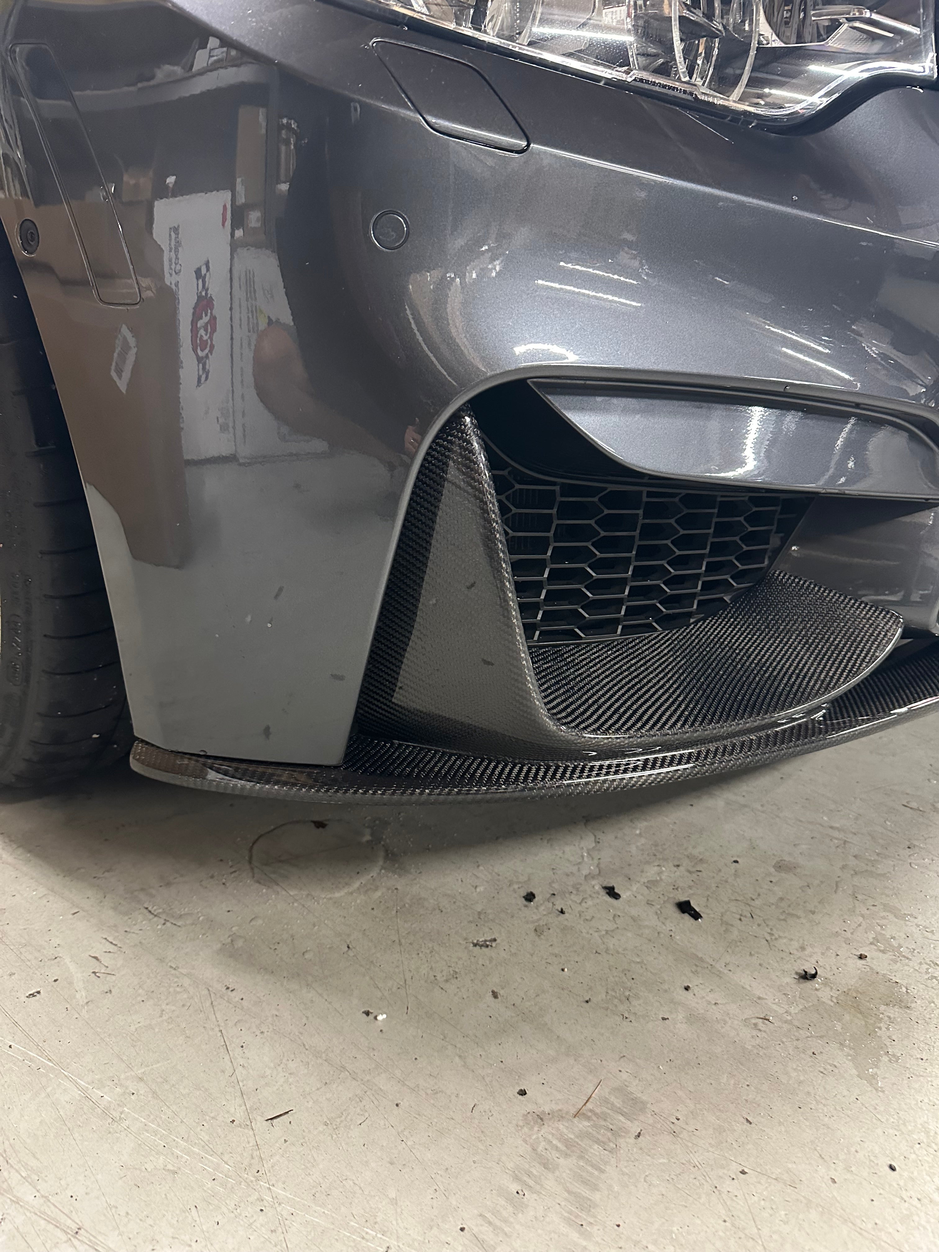 F8X M3 M4 MP Style Carbon Fiber Lip