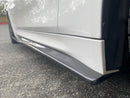 F8X M3 M4 Aggressive Carbon Fiber Side Skirt Extensions-3