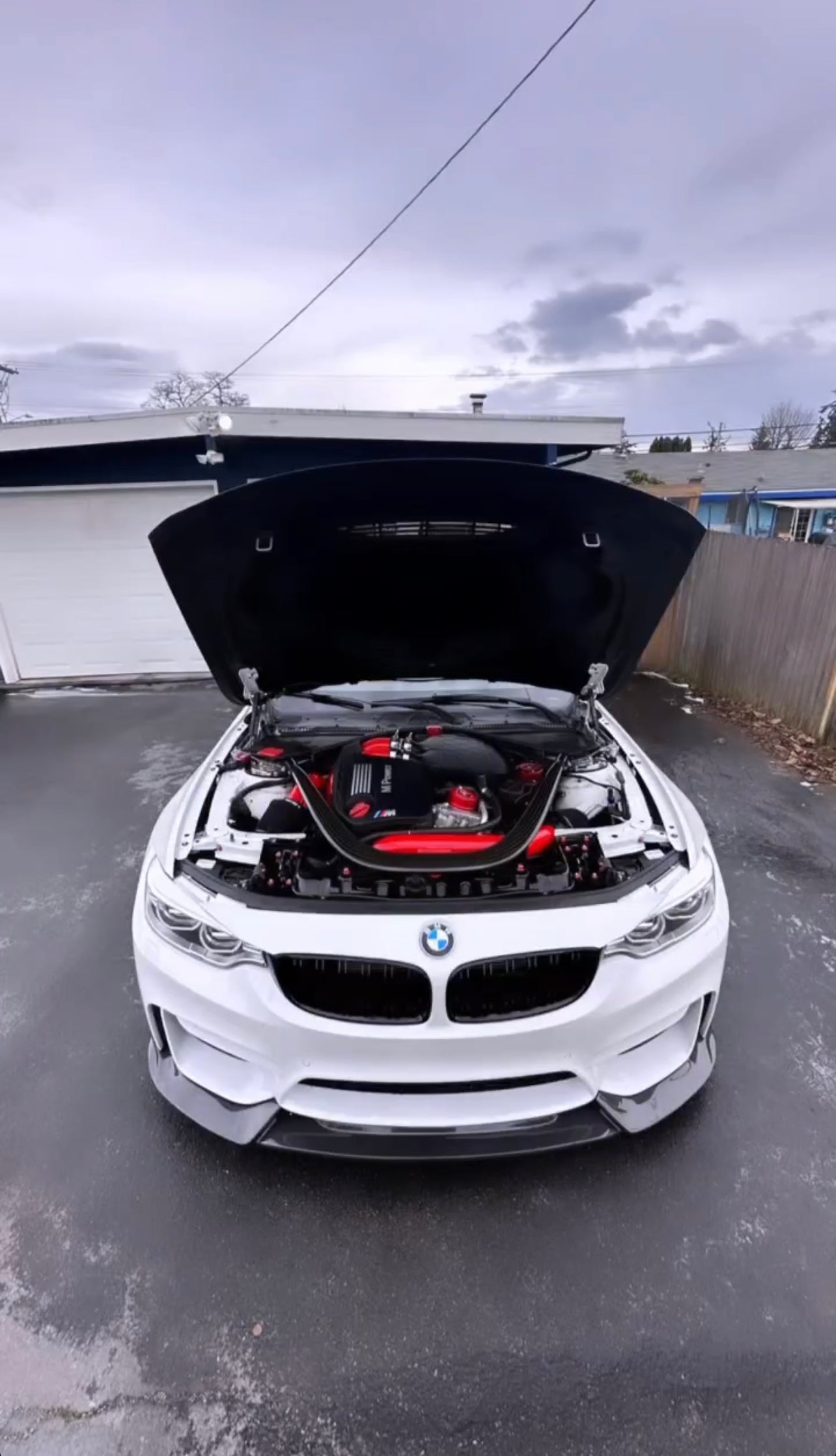 F8X M3 M4 Varis Style Carbon Fiber Lip