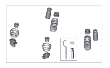 G8x M2/M3/M4 M Performance Height Adjustable Suspension Kit - 0