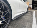 F8X M3 M4 Aggressive Carbon Fiber Side Skirt Extensions-15