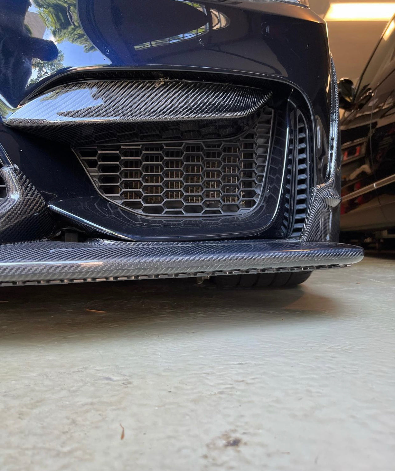 F8X M3 M4 Carbon Fiber Laptorr style Lip