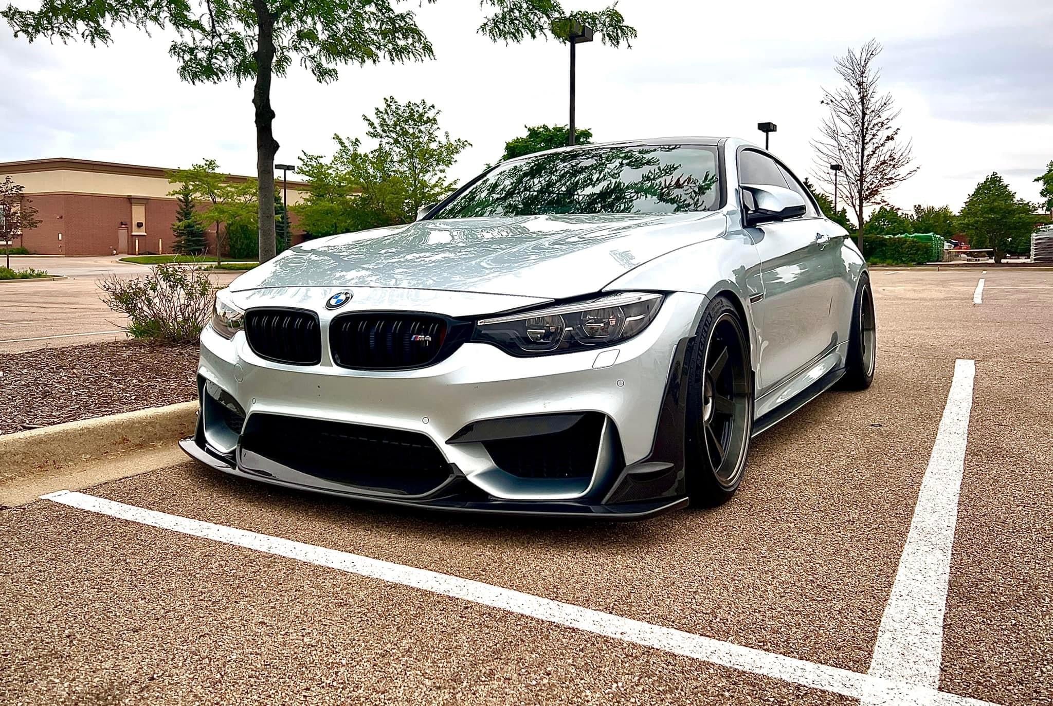 F8X M3 M4 Carbon Fiber Laptorr style Lip