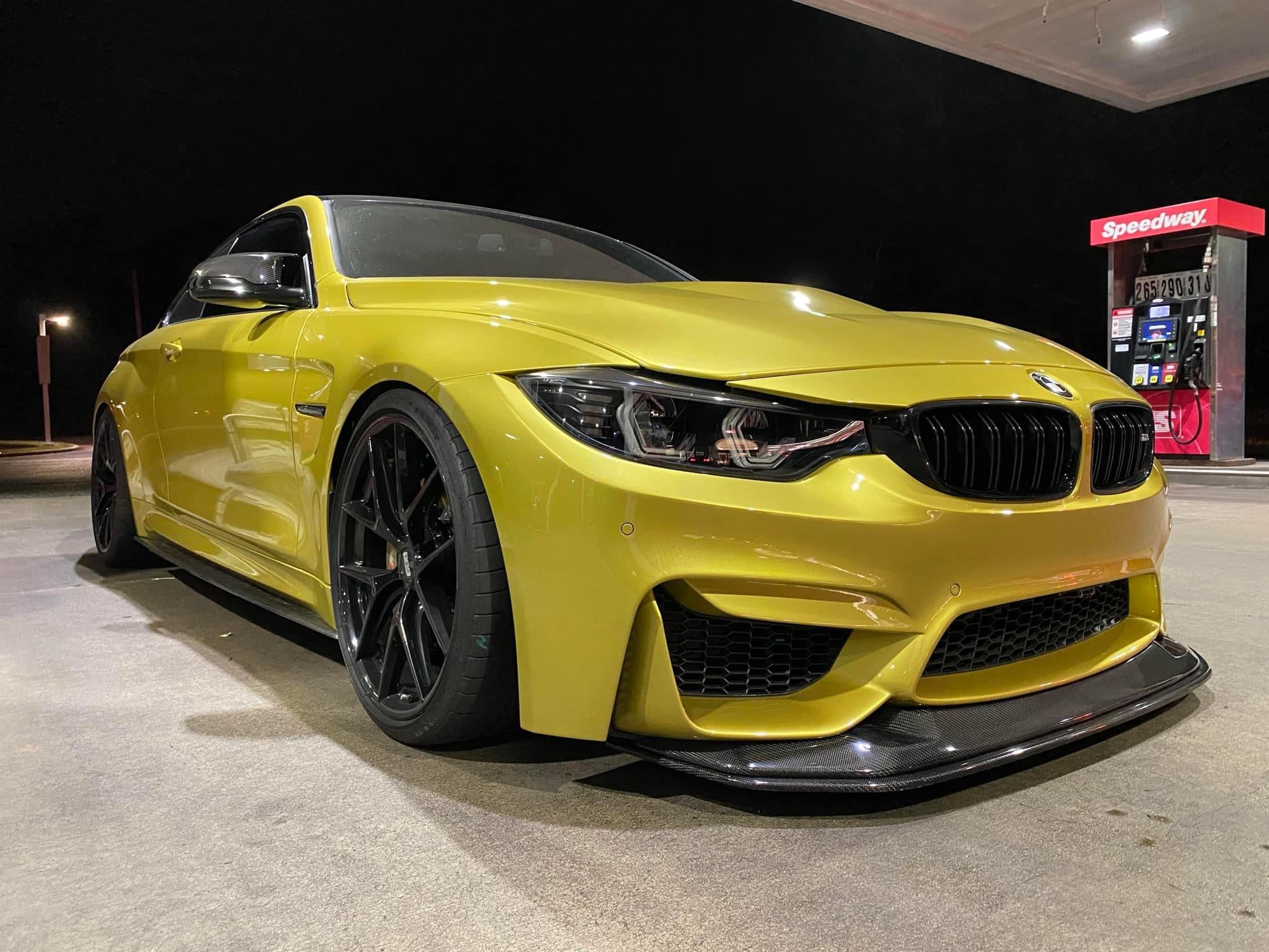 F8X M3 M4 GTS Style Carbon Fiber Lip | Mashimarho