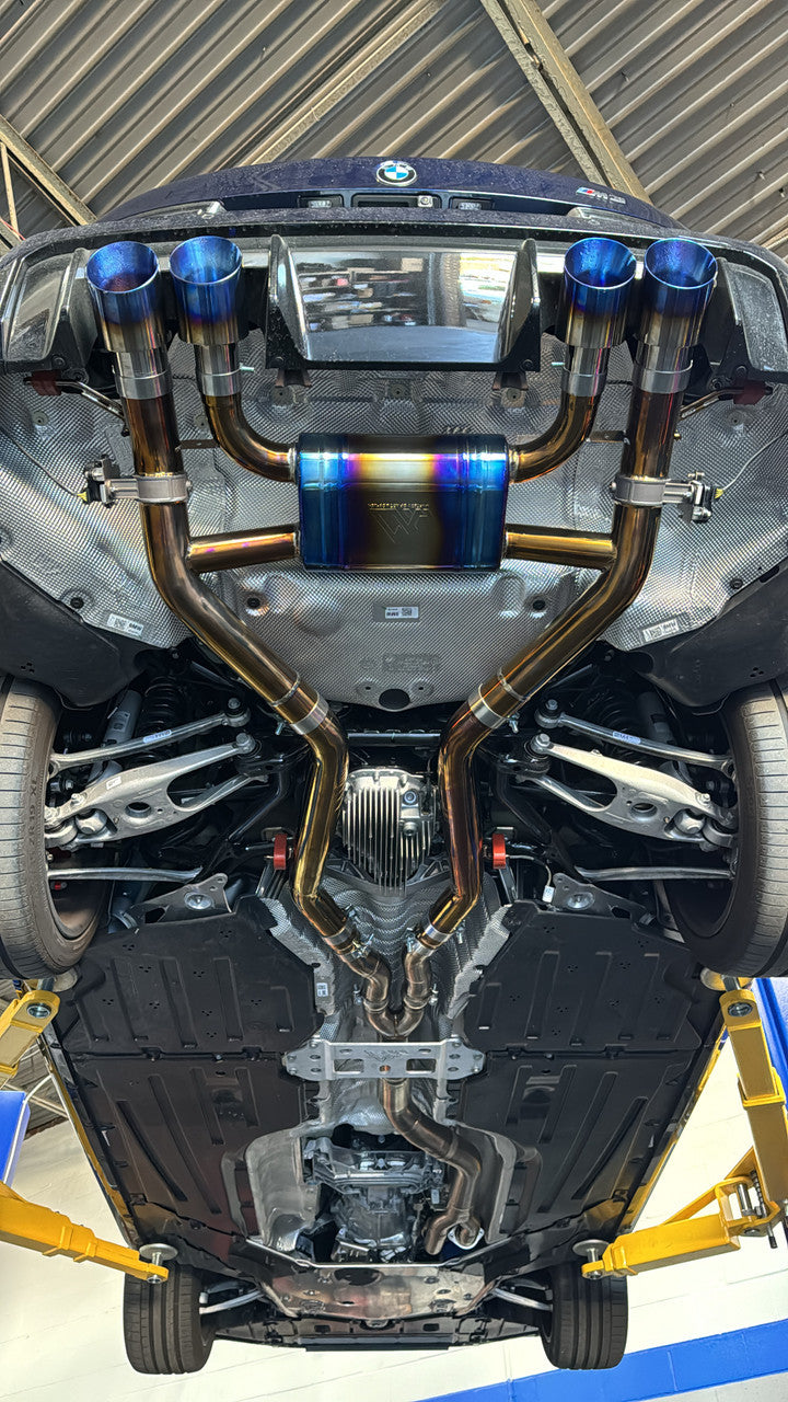 MAD BMW M3 M4 S58 G80 G82 Axle Back Titanium | Mashimarho