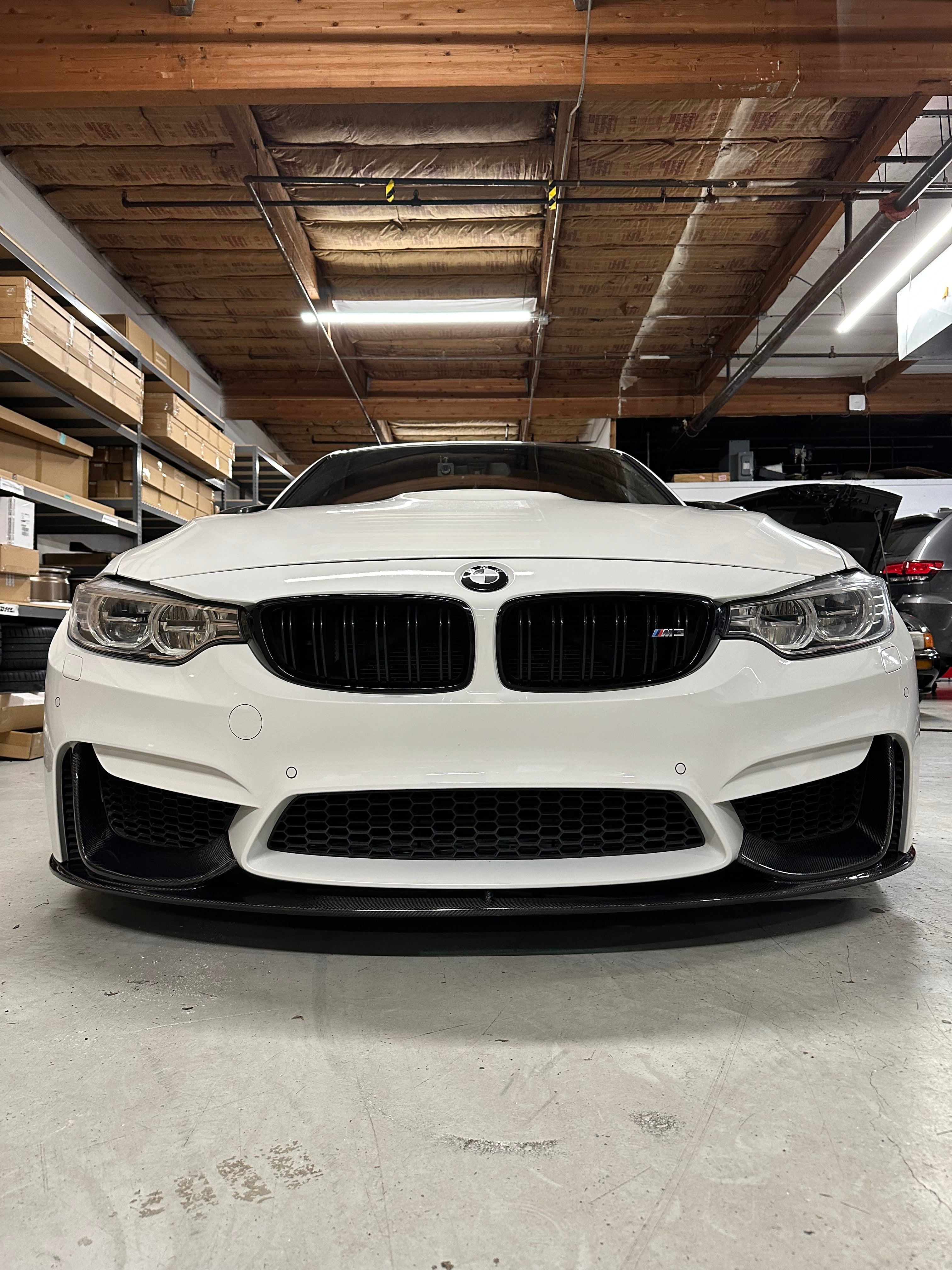 F8X M3 M4 MP Style Carbon Fiber Lip