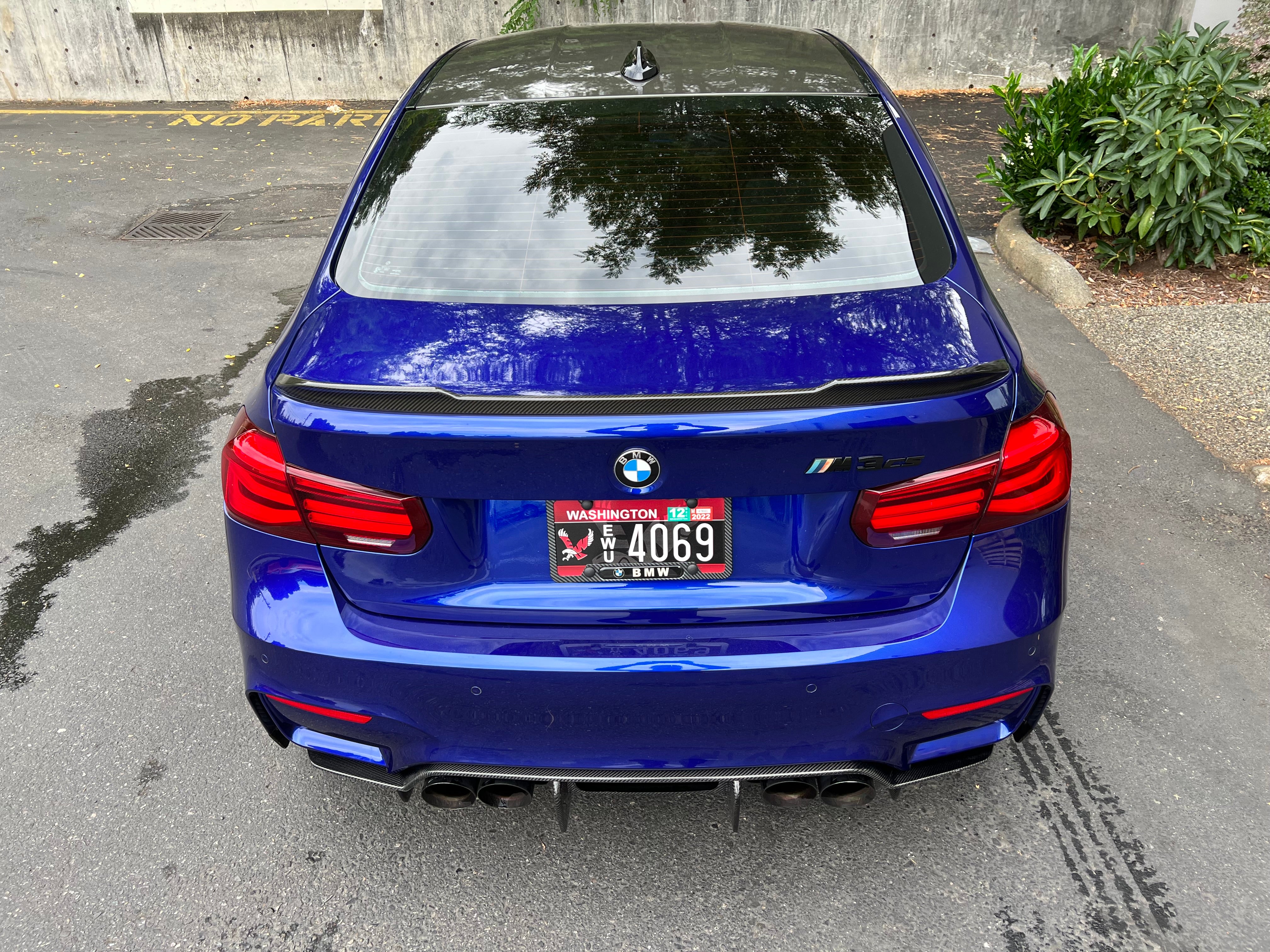 F8X M3 M4 PSM Style Carbon Fiber Diffuser