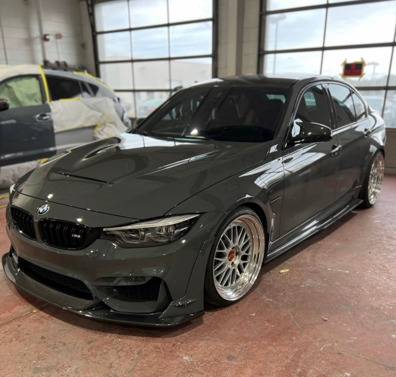 F8X M3 M4 Carbon Fiber Laptorr style Lip