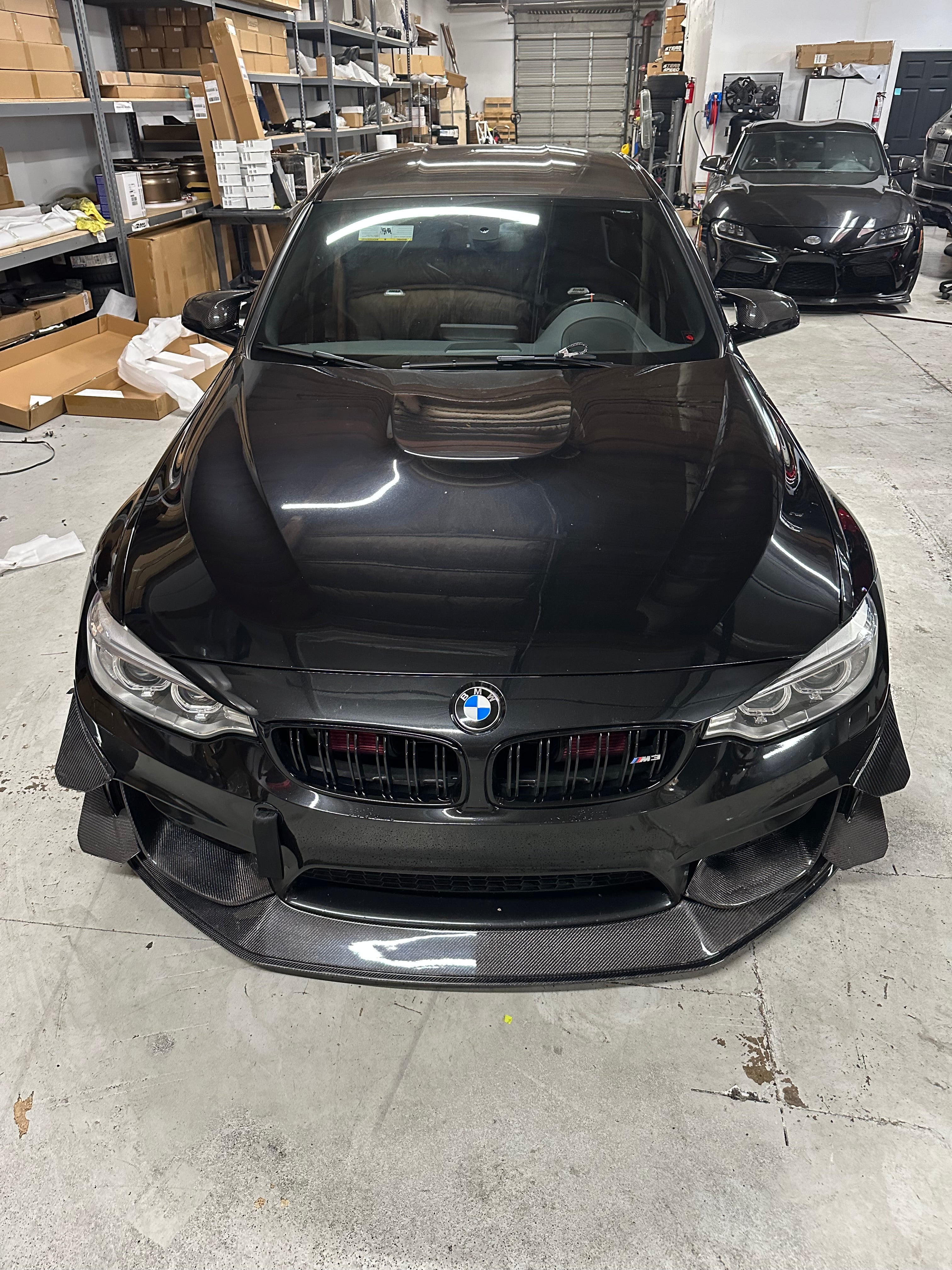 F8X M3 M4 Carbon Fiber Pro Competition Lip