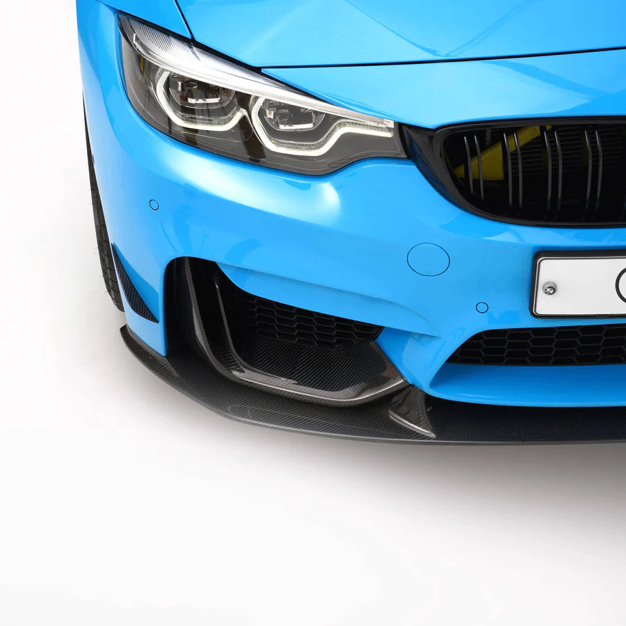 ADRO BMW M3 F80 & M4 F82 Carbon Fiber Front Bumper Canard