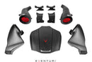 Eventuri Mercedes C190 R190 AMG GT 2DR GT / GTS / GTR Black Carbon Intake + Engine Cover - Matte-1