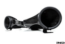 Eventuri Mercedes C190 / R190 AMG GT / GTS / GTR Black Carbon Intake + Engine Cover - Gloss-8