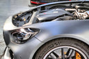Eventuri Mercedes C190 R190 AMG GT 2DR GT / GTS / GTR Black Carbon Intake + Engine Cover - Matte-5